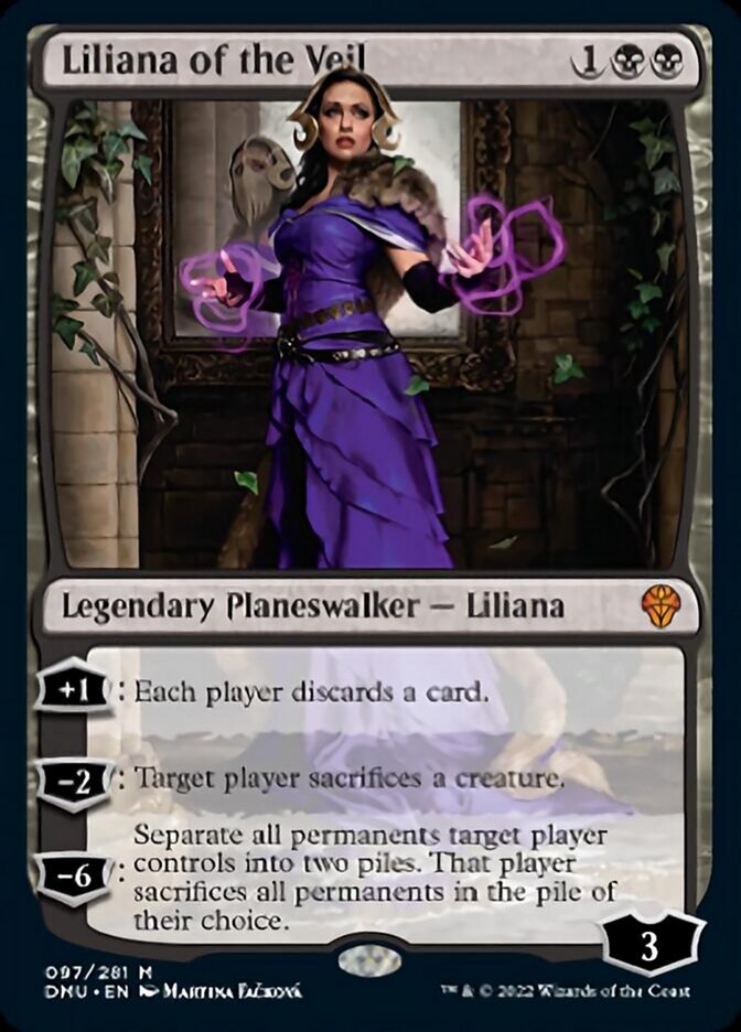 Liliana of the Veil [Dominaria United] | Card Citadel