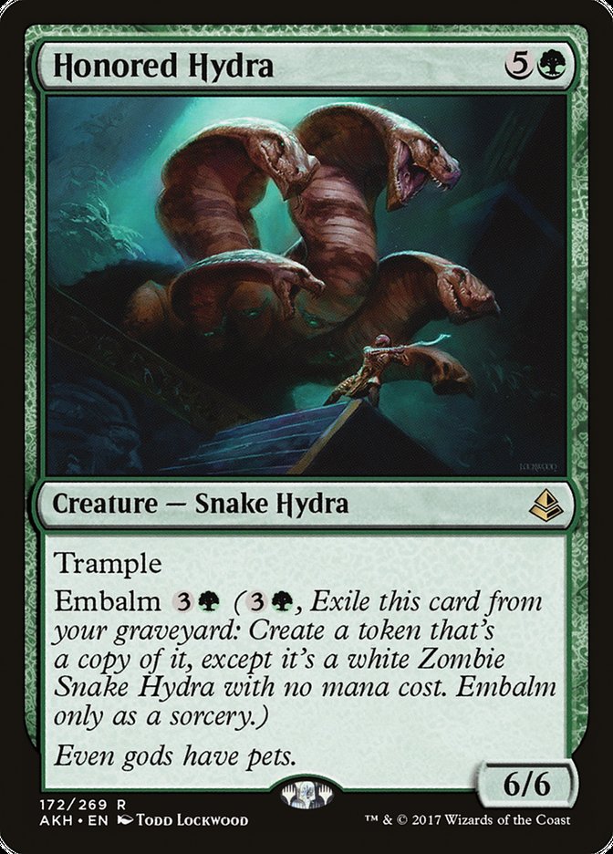 Honored Hydra [Amonkhet] | Card Citadel
