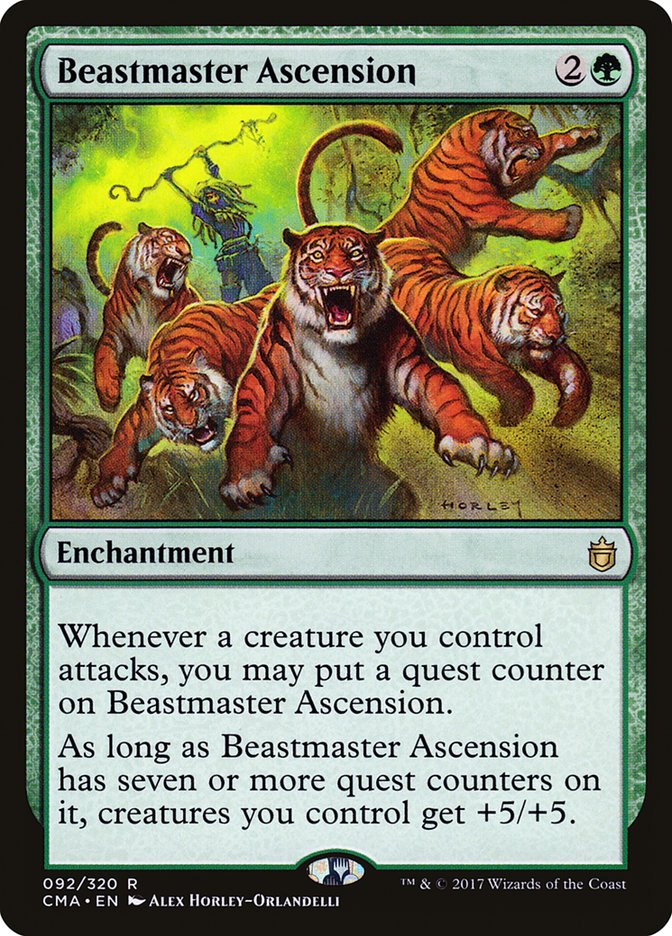Beastmaster Ascension [Commander Anthology] | Card Citadel