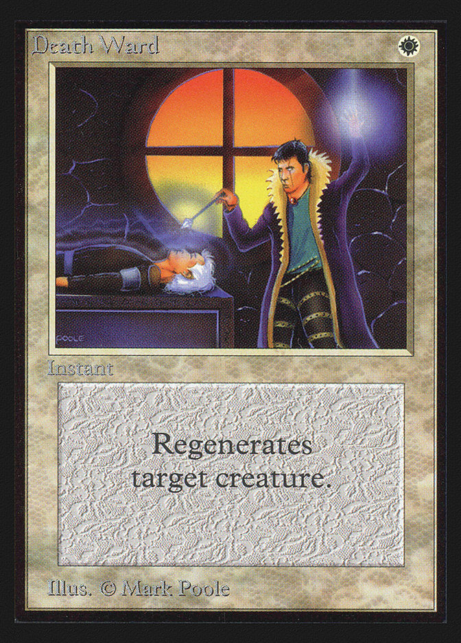 Death Ward (IE) [Intl. Collectors’ Edition] | Card Citadel