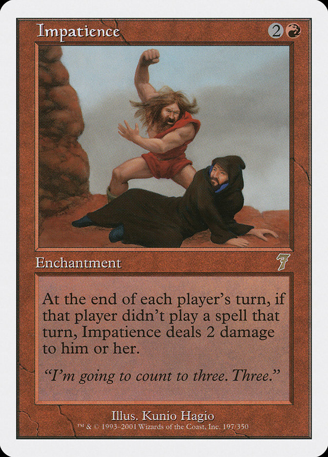 Impatience [Seventh Edition] | Card Citadel