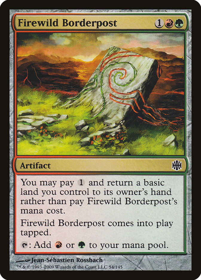 Firewild Borderpost [Alara Reborn] | Card Citadel