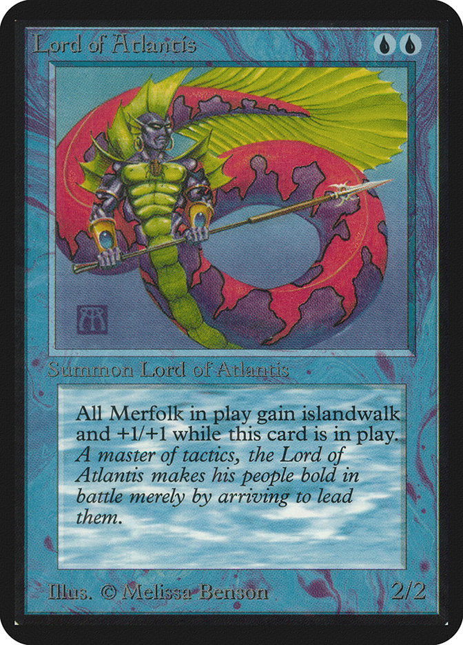 Lord of Atlantis [Limited Edition Alpha] | Card Citadel