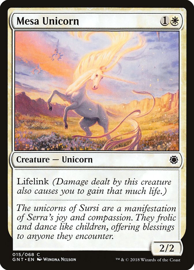 Mesa Unicorn [Game Night] | Card Citadel