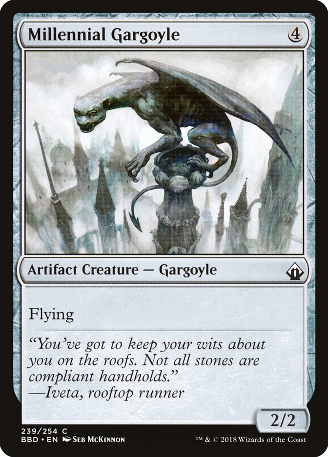 Millennial Gargoyle [Battlebond] | Card Citadel