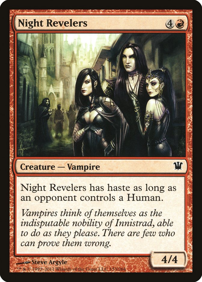 Night Revelers [Innistrad] | Card Citadel