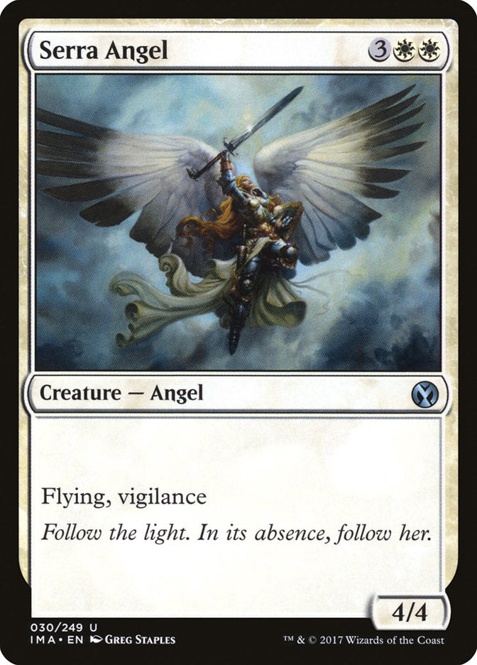 Serra Angel [Iconic Masters] | Card Citadel