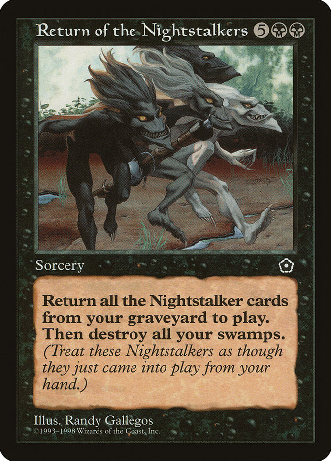 Return of the Nightstalkers [Portal Second Age] | Card Citadel