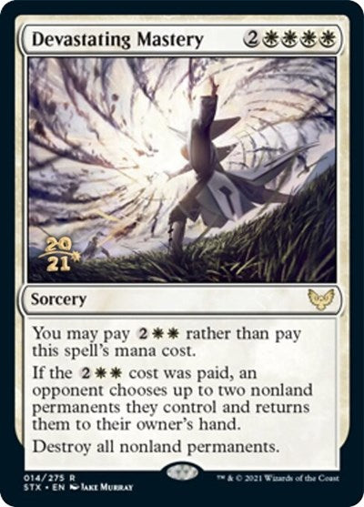 Devastating Mastery [Strixhaven: School of Mages Prerelease Promos] | Card Citadel