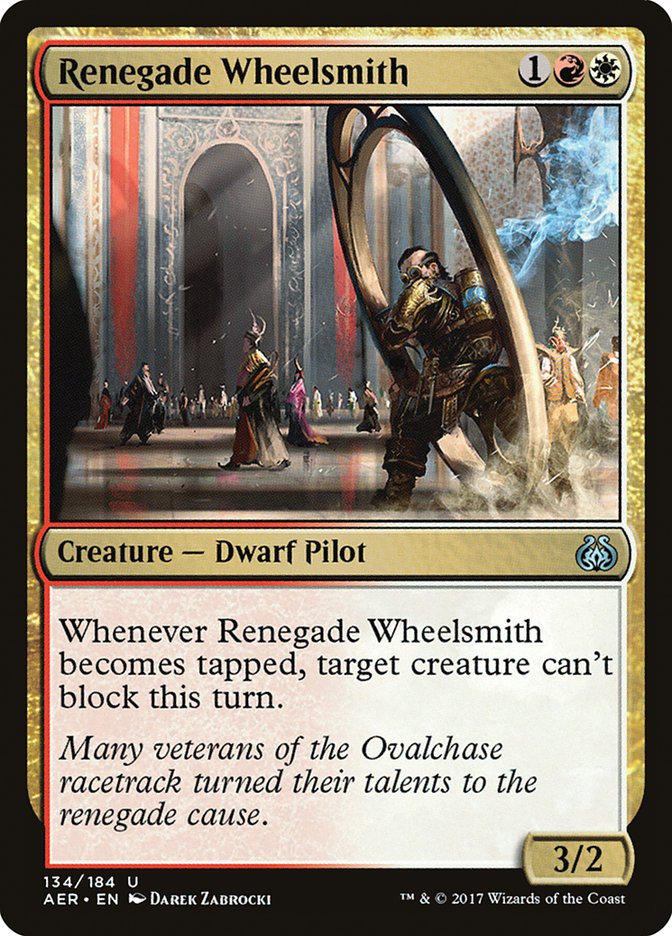 Renegade Wheelsmith [Aether Revolt] | Card Citadel
