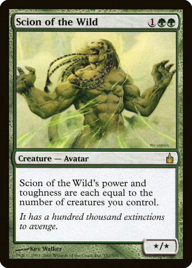 Scion of the Wild [Ravnica: City of Guilds] | Card Citadel