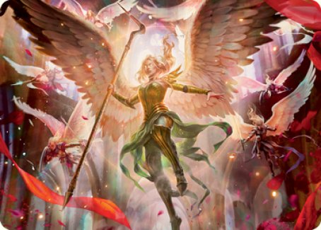 Sigarda's Summons Art Card [Innistrad: Crimson Vow Art Series] | Card Citadel