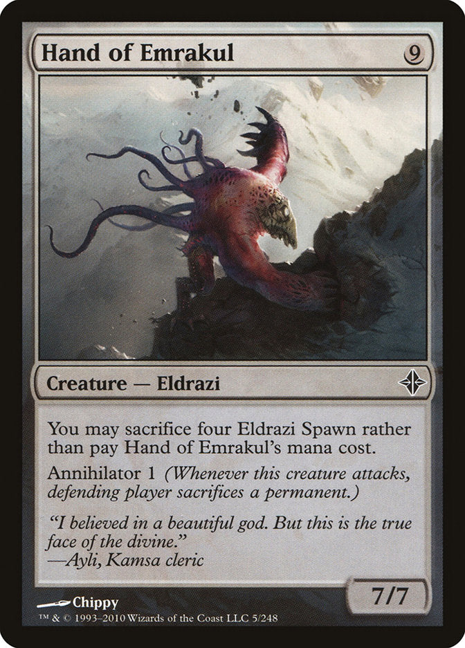 Hand of Emrakul [Rise of the Eldrazi] | Card Citadel