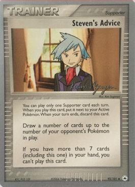 Steven's Advice (92/101) (Team Rushdown - Kevin Nguyen) [World Championships 2004] | Card Citadel