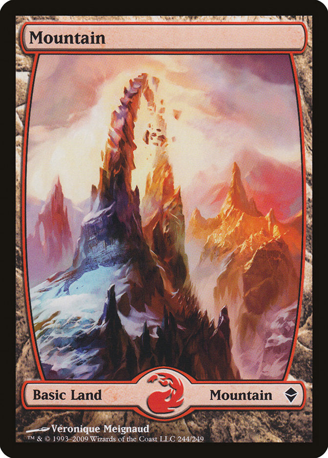 Mountain (244) [Zendikar] | Card Citadel
