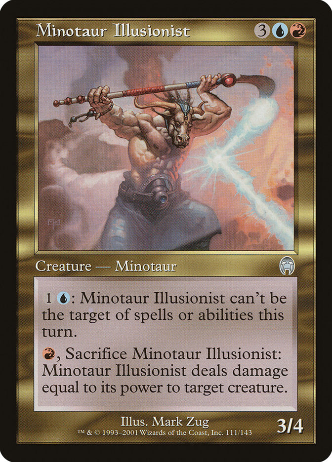 Minotaur Illusionist [Apocalypse] | Card Citadel