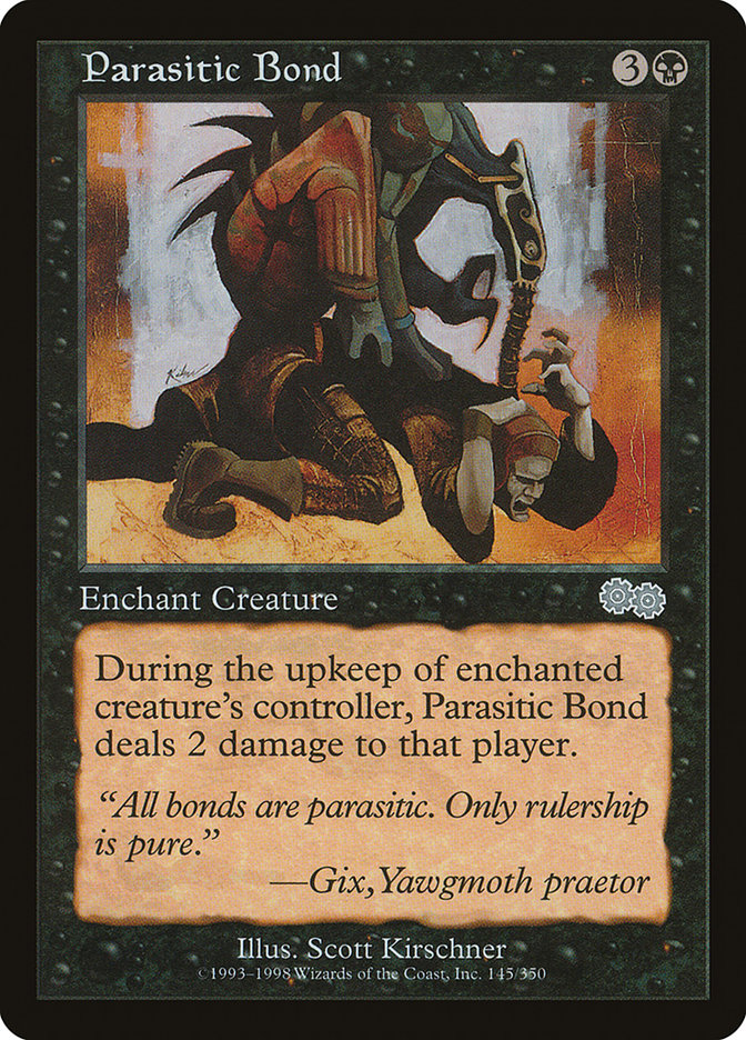 Parasitic Bond [Urza's Saga] | Card Citadel