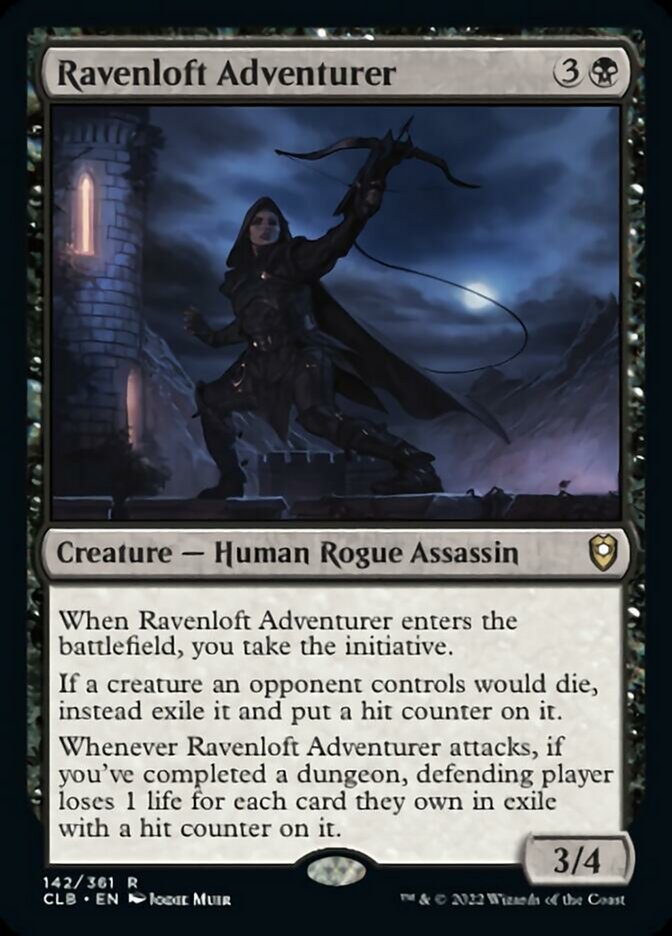 Ravenloft Adventurer [Commander Legends: Battle for Baldur's Gate] | Card Citadel