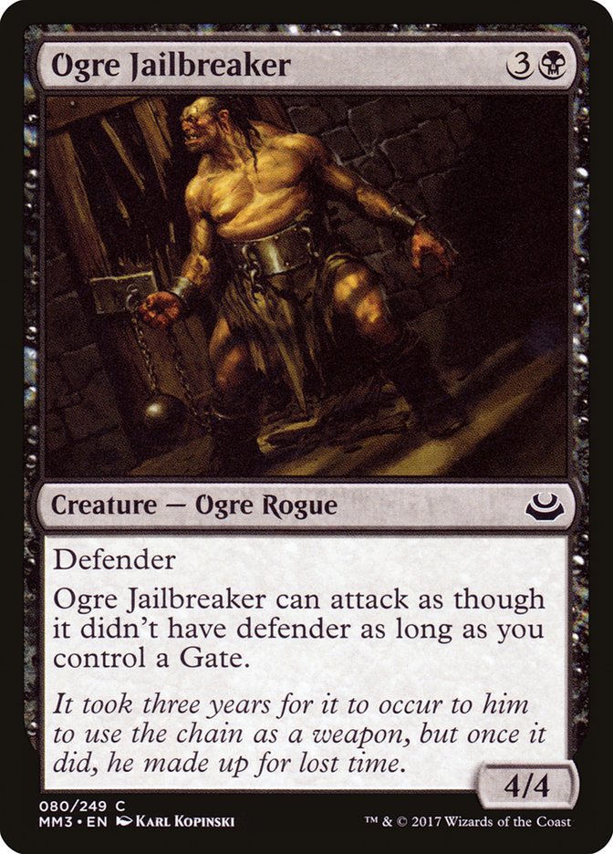 Ogre Jailbreaker [Modern Masters 2017] | Card Citadel