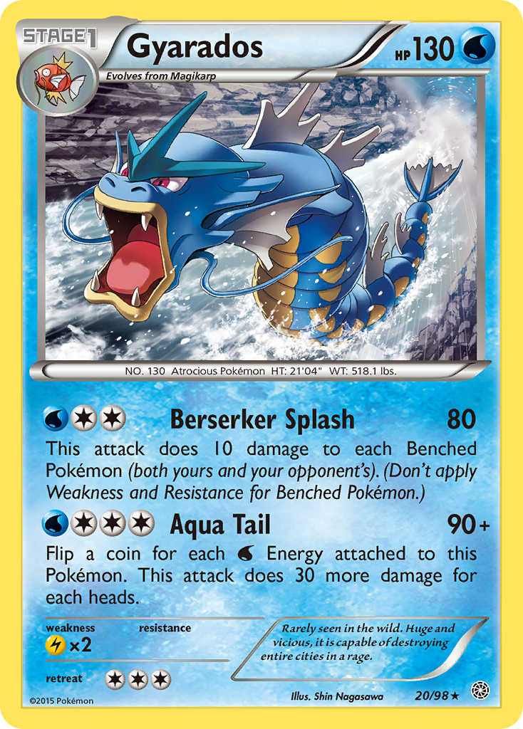 Gyarados (20/98) [XY: Ancient Origins] | Card Citadel
