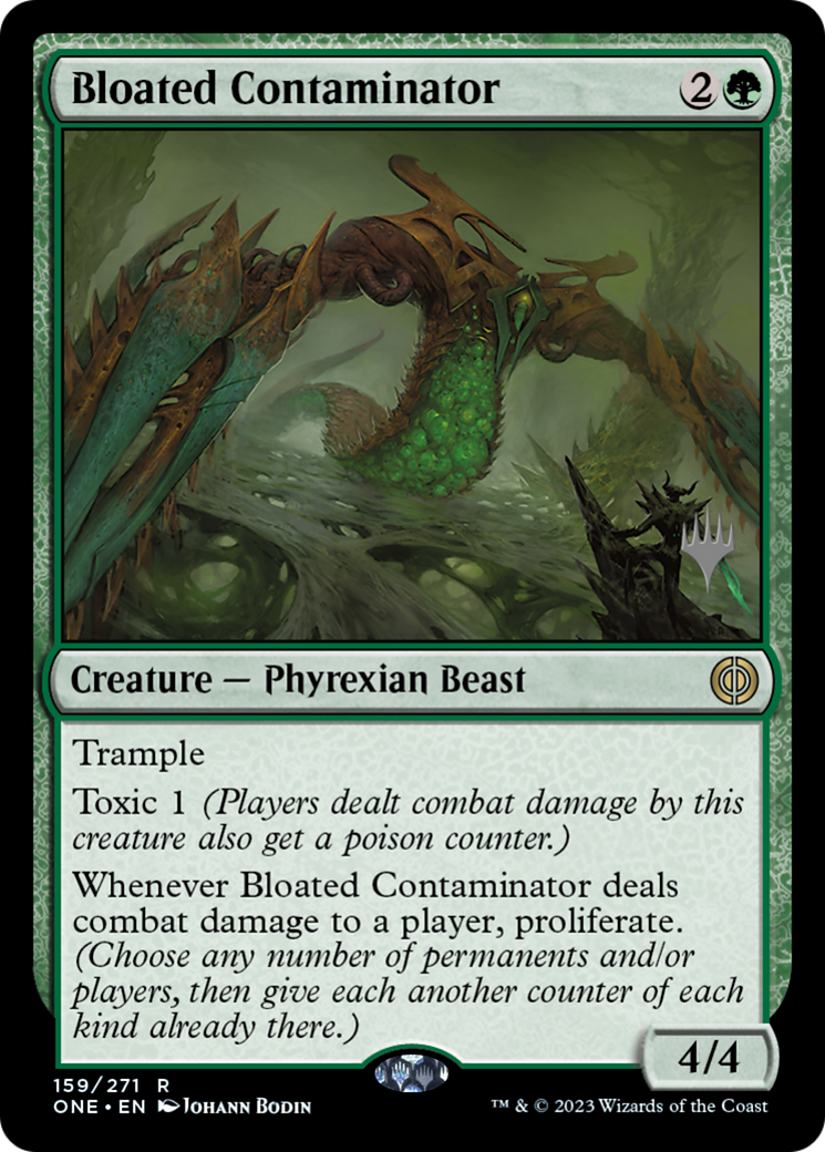 Bloated Contaminator (Promo Pack) [Phyrexia: All Will Be One Promos] | Card Citadel