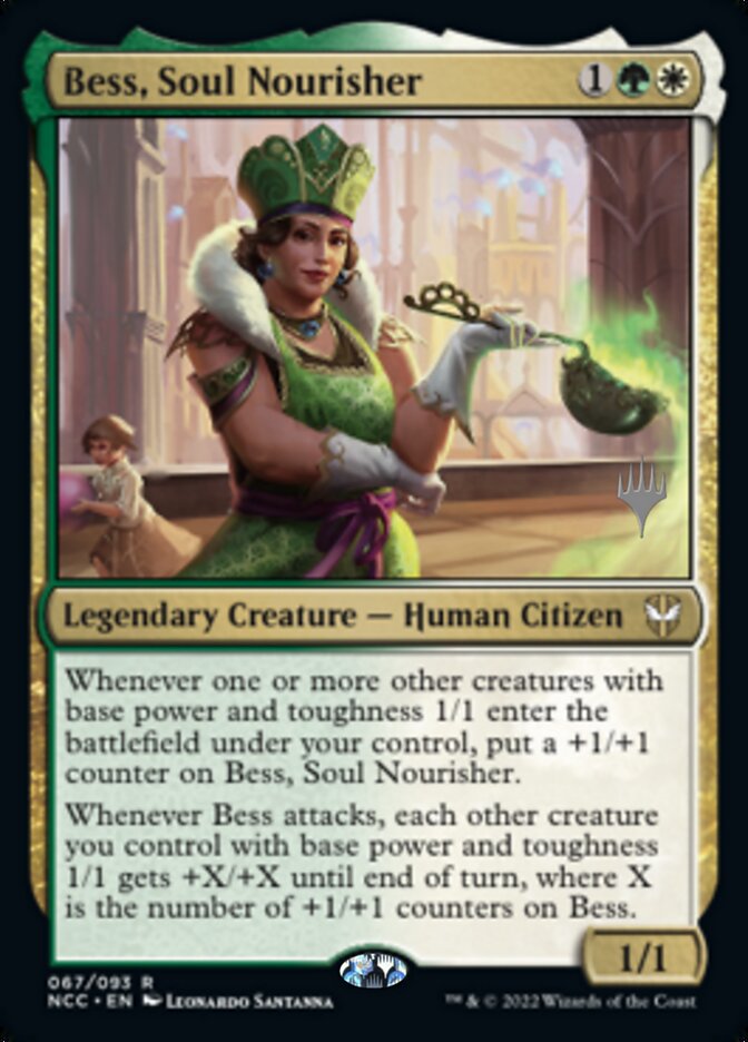 Bess, Soul Nourisher (Promo Pack) [Streets of New Capenna Commander Promos] | Card Citadel