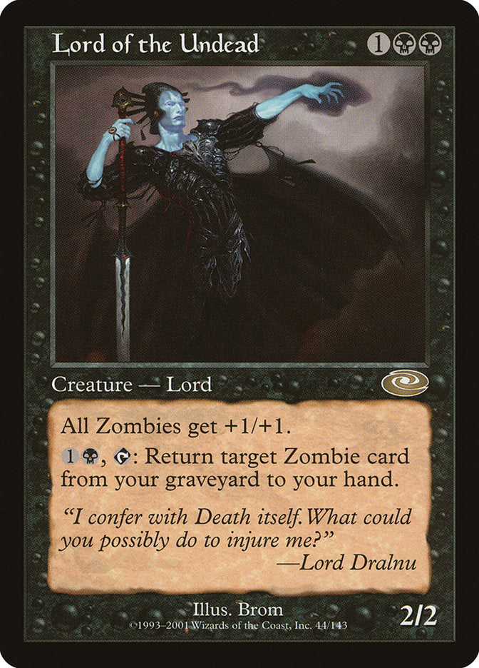 Lord of the Undead [Planeshift] | Card Citadel