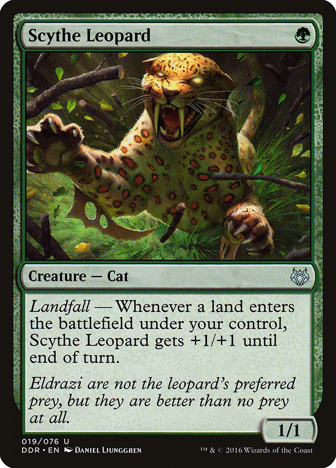 Scythe Leopard [Duel Decks: Nissa vs. Ob Nixilis] | Card Citadel