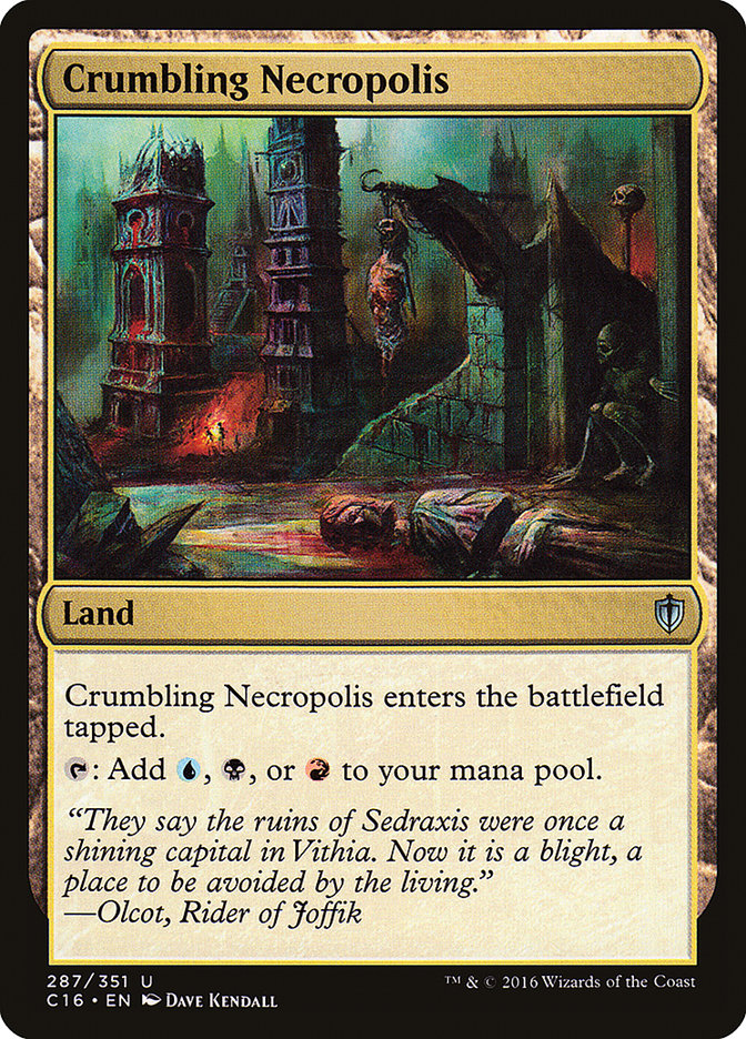 Crumbling Necropolis [Commander 2016] | Card Citadel