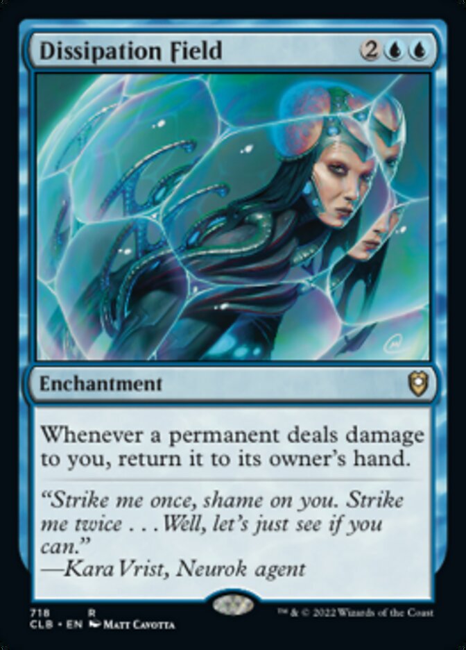 Dissipation Field [Commander Legends: Battle for Baldur's Gate] | Card Citadel