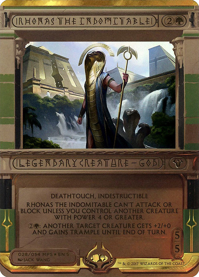 Rhonas the Indomitable [Amonkhet Invocations] | Card Citadel