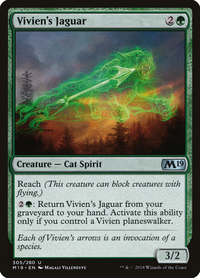Vivien's Jaguar [Core Set 2019] | Card Citadel