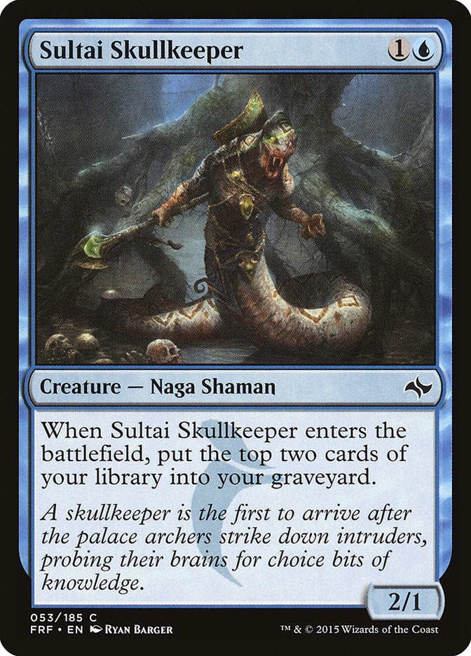 Sultai Skullkeeper [Fate Reforged] | Card Citadel