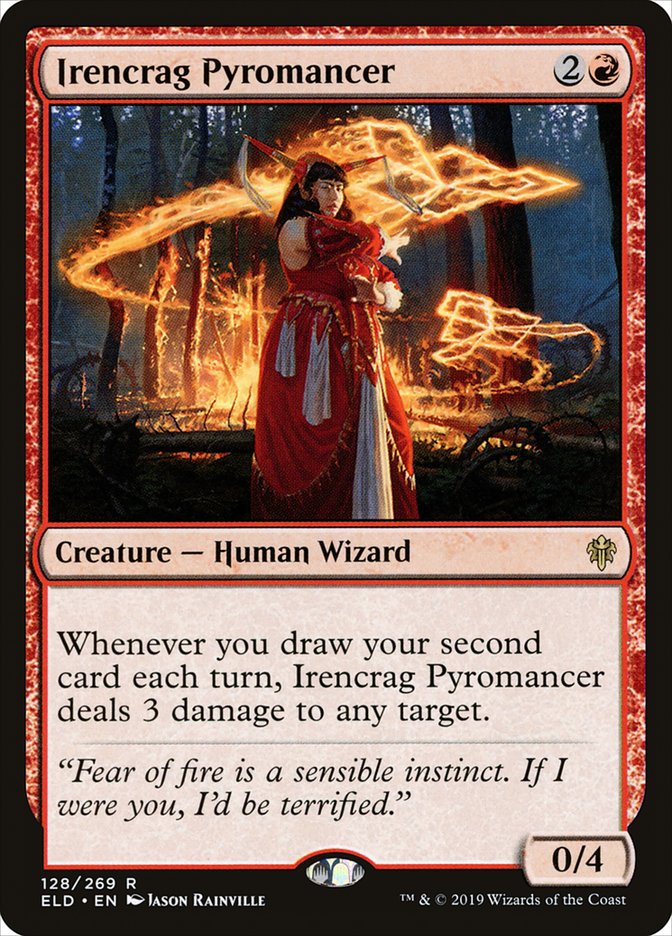 Irencrag Pyromancer [Throne of Eldraine] | Card Citadel