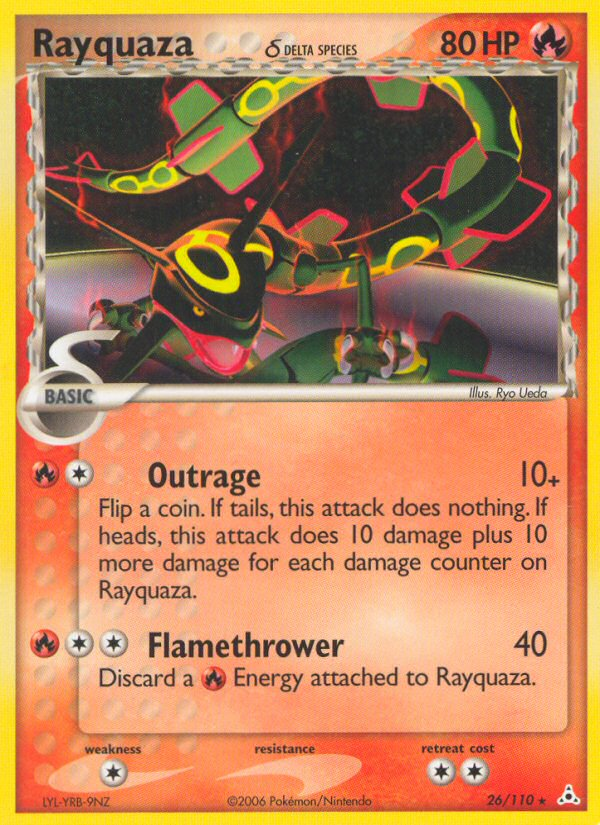 Rayquaza (26/110) (Delta Species) [EX: Holon Phantoms] | Card Citadel