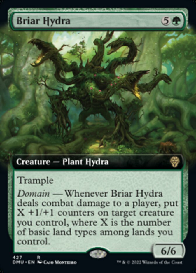 Briar Hydra (Extended Art) [Dominaria United] | Card Citadel