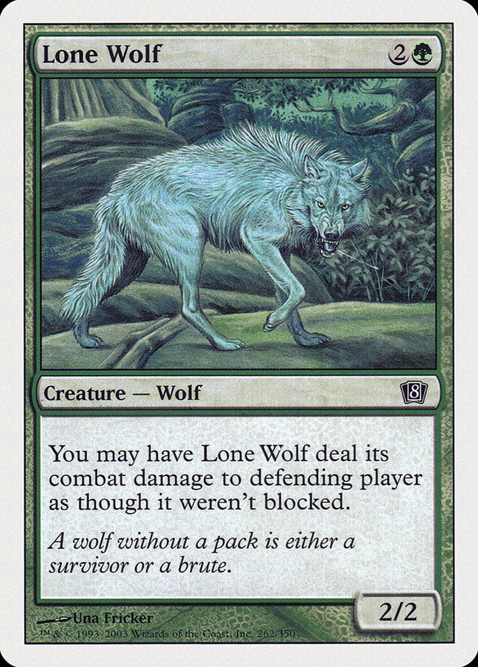 Lone Wolf [Eighth Edition] | Card Citadel
