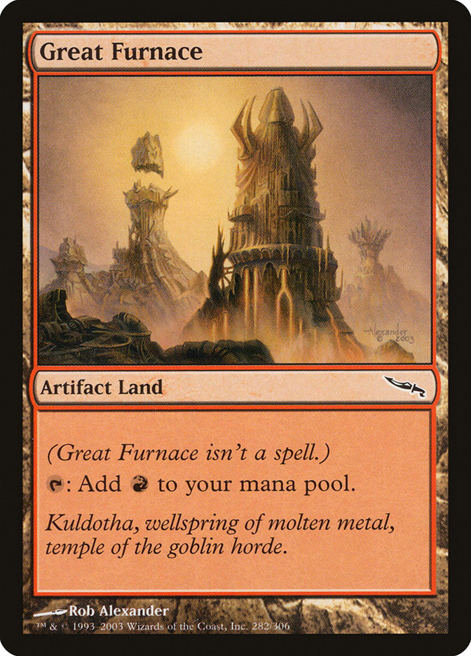 Great Furnace [Mirrodin] | Card Citadel