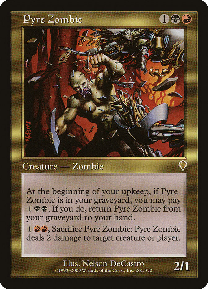 Pyre Zombie [Invasion] | Card Citadel