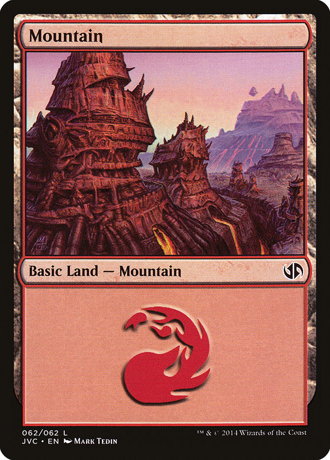 Mountain (62) [Duel Decks Anthology] | Card Citadel