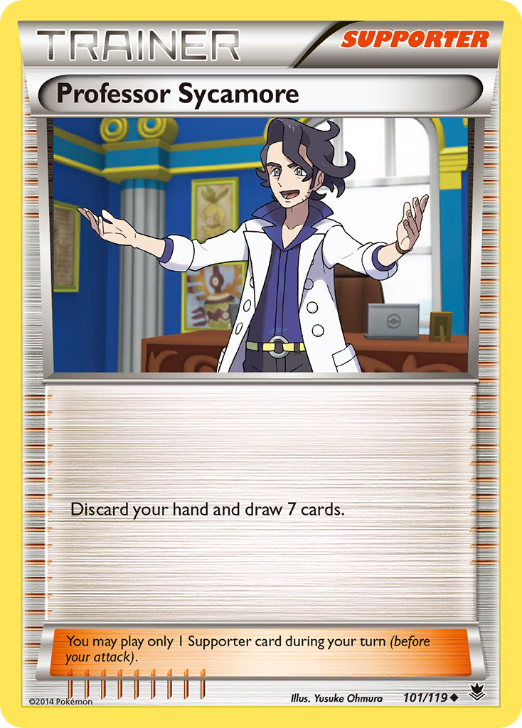 Professor Sycamore (101/119) [XY: Phantom Forces] | Card Citadel