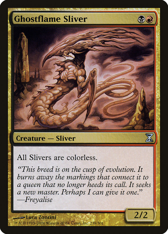 Ghostflame Sliver [Time Spiral] | Card Citadel