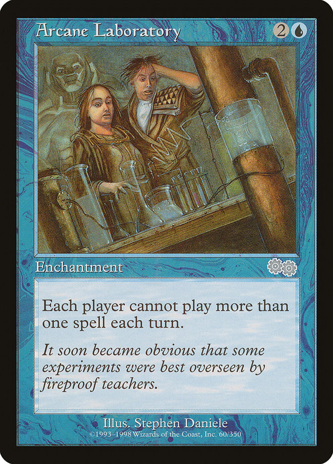 Arcane Laboratory [Urza's Saga] | Card Citadel