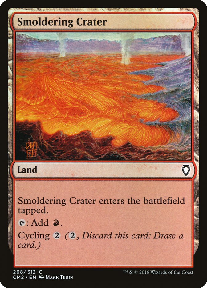 Smoldering Crater [Commander Anthology Volume II] | Card Citadel