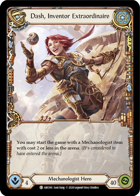 Dash, Inventor Extraordinaire // Viserai [U-ARC001 // U-ARC076] (Arcane Rising Unlimited) | Card Citadel