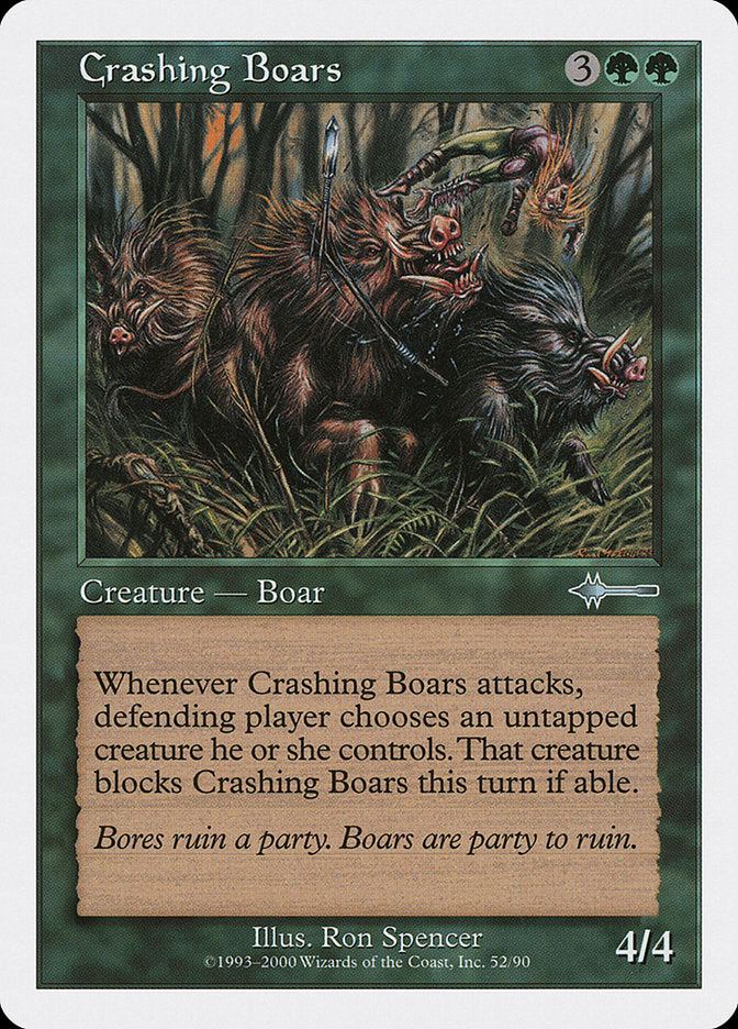Crashing Boars [Beatdown Box Set] | Card Citadel
