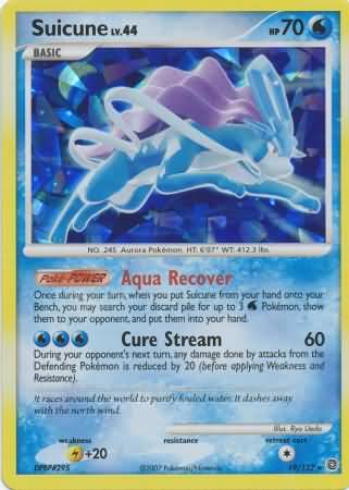 Suicune (19/132) (Cracked Ice Holo) [Diamond & Pearl: Secret Wonders] | Card Citadel