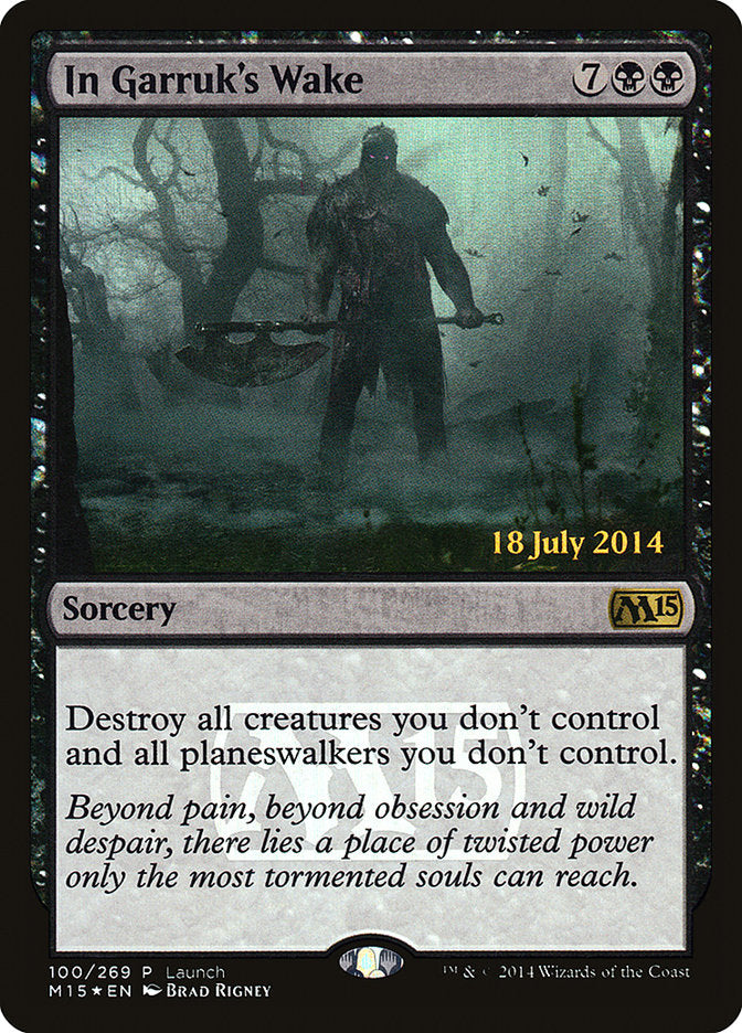 In Garruk's Wake [Magic 2015 Promos] | Card Citadel