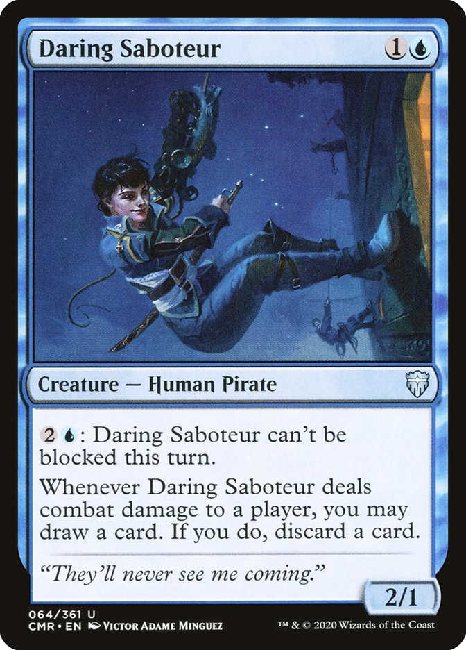 Daring Saboteur [Commander Legends] | Card Citadel