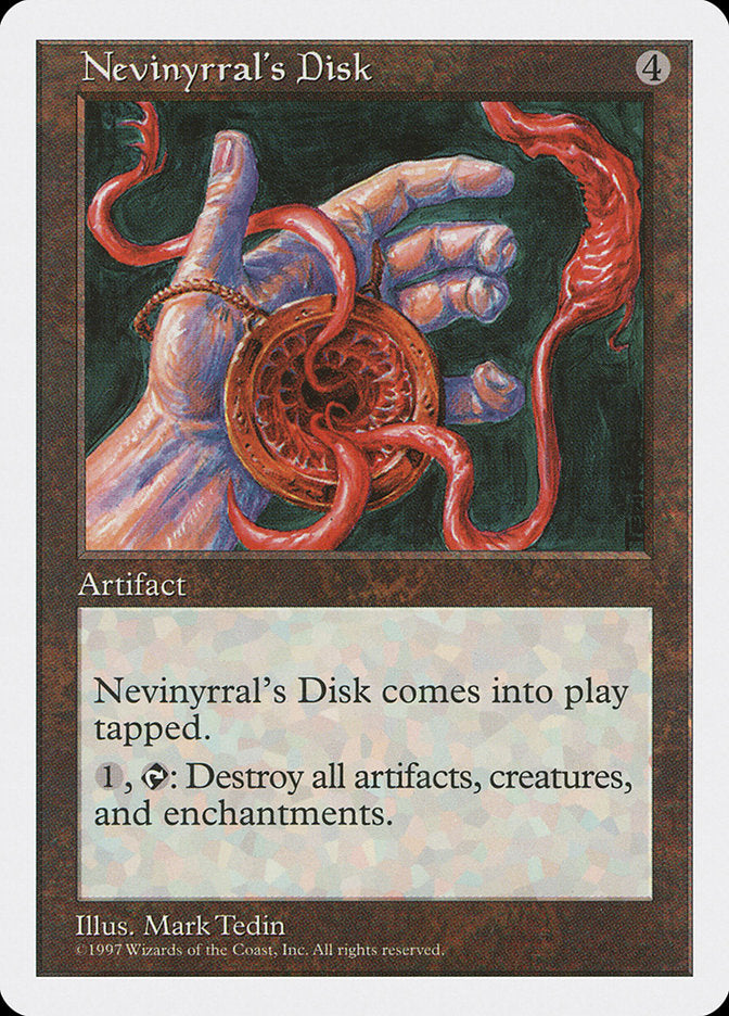 Nevinyrral's Disk [Fifth Edition] | Card Citadel